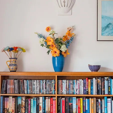 Casa De Amanha 450 Mts To The With Beautiful Garden And Heated Saltwater Pool וילה