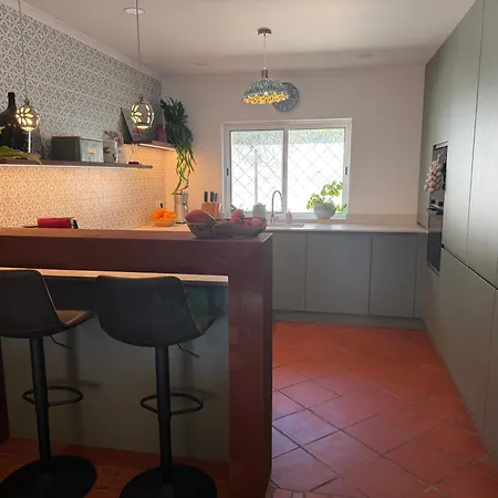 Casa De Amanha 450 Mts To The With Beautiful Garden And Heated Saltwater Pool Βίλα Αλμπουφέιρα