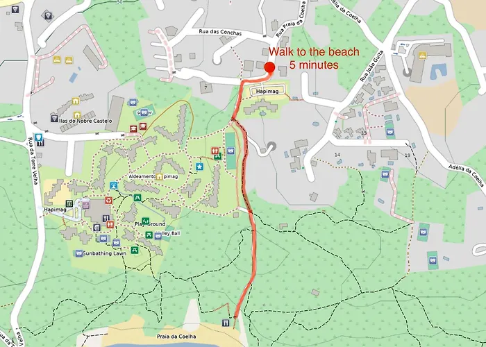 Casa De Amanha 450 Mts To The With Beautiful Garden And Heated Saltwater Pool 别墅